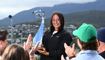 Elisabetta Cocciaretto, 2026 Hobart final (Getty)